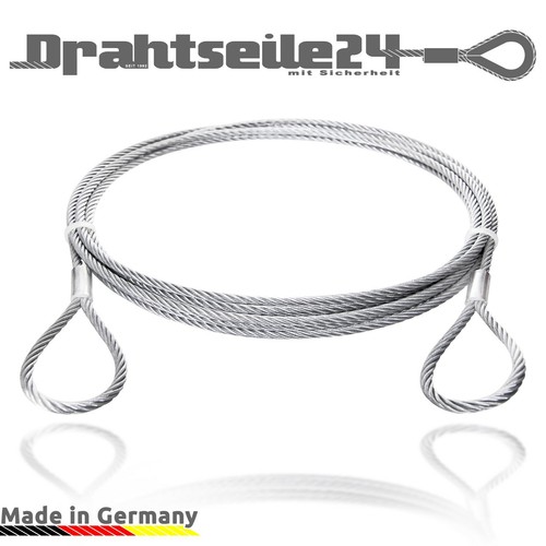 Stahlseil mit ösen drahtseil - stahlseil,